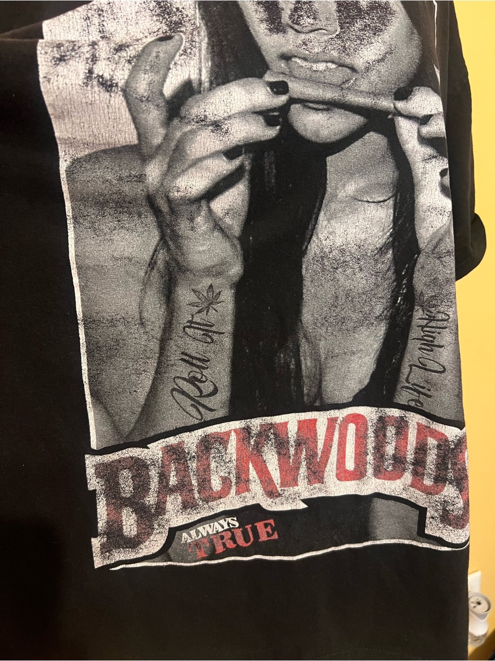 Backwoods graphic T-shirt Pro club heavy weight T-shirt size XL - Picture 4 of 8